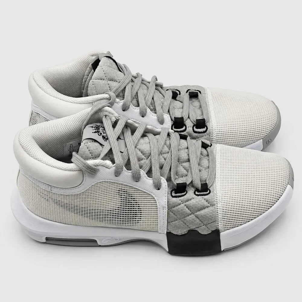 Nike LeBron Witness 8 Basketball Shoes White Light Smoke Grey Men’s 8.5 Women’s